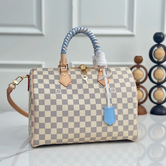 LOUIS VUITTON N40908 キャンバス パターン ブルー 斜め掛けバッグ レディース斜め掛け 30x21x17cm サイズ:30x21x17cm LOUIS VUITTON N40908 キャンバス パターン ブルー 斜め掛けバッグ レディース斜め掛け 30x21x17cm サイズ:30x21x17cm