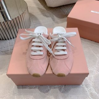 【MIUMIU】新作ドイツトレーニングスリッポンレザースリッポンレディース 【MIUMIU】新作ドイツトレーニングスリッポンレザースリッポンレディース
