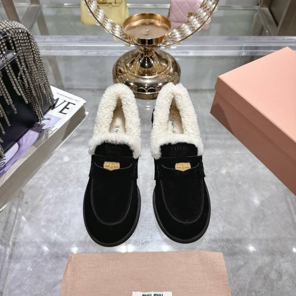 【MIUMIU】25ハイヒールウールローファーレディース 【MIUMIU】25ハイヒールウールローファーレディース