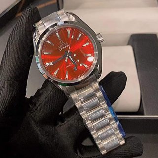 OMEGA 220.10.38.20.13.003 シーマスター アクアテラ シェード 赤 OMEGA 220.10.38.20.13.003 シーマスター アクアテラ シェード 赤