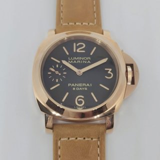 PANERAI PAM005 ルミノール マリーナ 8デイズ オロロッソ 44mm 出来栄え良好 PANERAI PAM005 ルミノール マリーナ 8デイズ オロロッソ 44mm 出来栄え良好