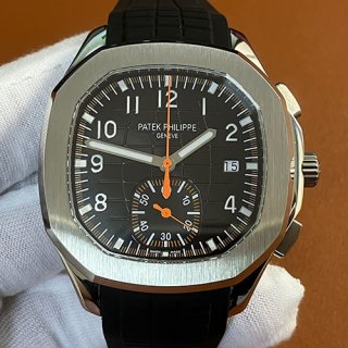 PATEK PHILIPPE 5968A-001 アクアノート クロノグラフ ブラック文字盤 2024最高級 PATEK PHILIPPE 5968A-001 アクアノート クロノグラフ ブラック文字盤 2024最高級