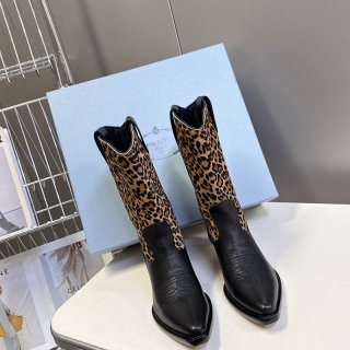 【PRADA】ウエスタンブーツレディース 【PRADA】ウエスタンブーツレディース