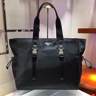 PRADA 2VG042 ショッピングバッグ サイズ:40x34x16cm