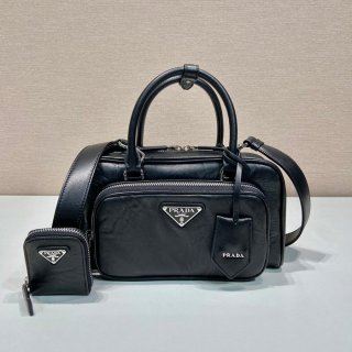 PRADA 1BB099 ボストンバッグ ランウェイ サイズ:24x12.5cm PRADA 1BB099 ボストンバッグ ランウェイ サイズ:24x12.5cm