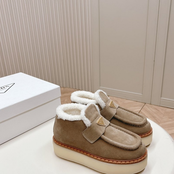 【PRADA】ウールブーツレディース 【PRADA】ウールブーツレディース