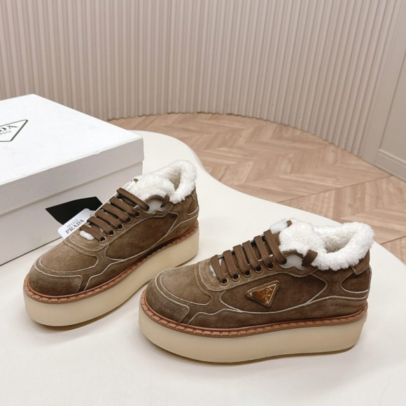 【PRADA】ウールブーツレディース 【PRADA】ウールブーツレディース