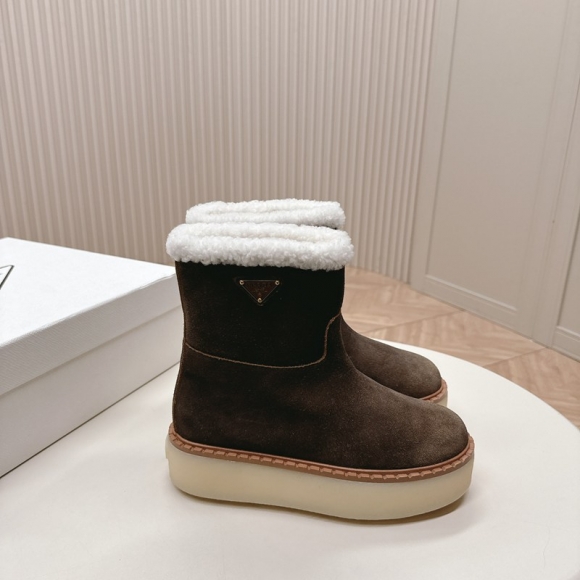 【PRADA】ウールブーツレディース 【PRADA】ウールブーツレディース