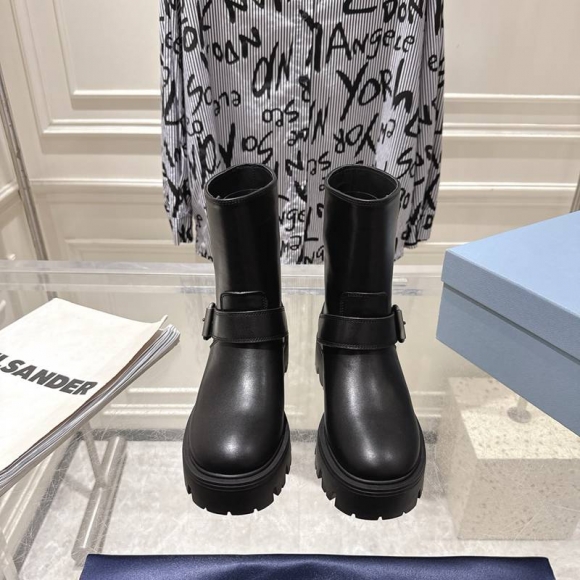 【PRADA】ショートブーツレディース 【PRADA】ショートブーツレディース