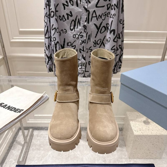 【PRADA】ショートブーツレディース 【PRADA】ショートブーツレディース