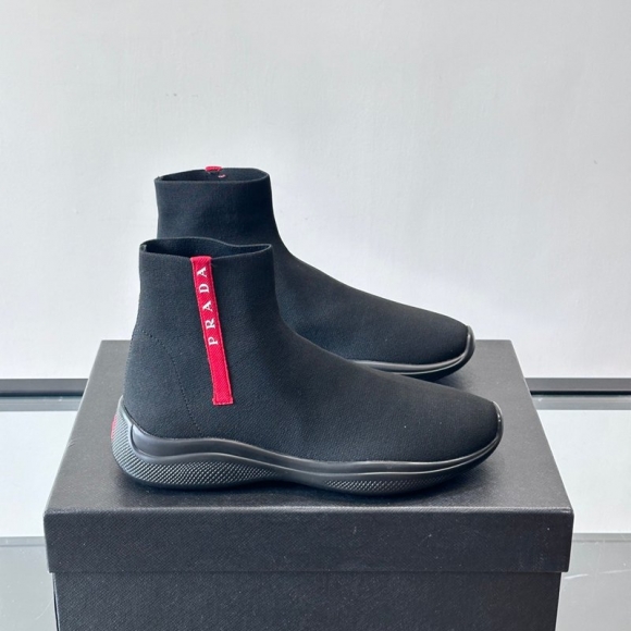 プラダ メンズ スニーカー ソックス 39-44 プラダ メンズ スニーカー ソックス 39-44