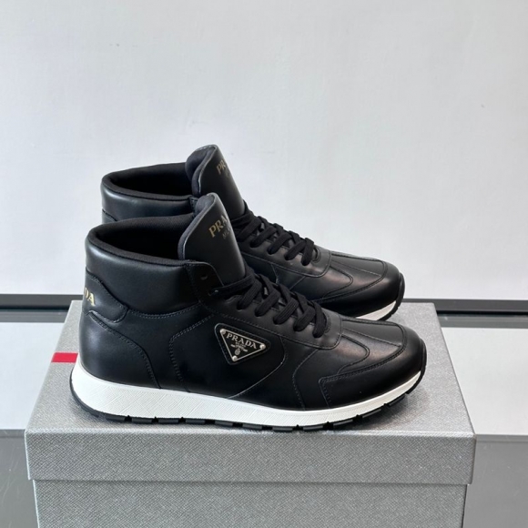 プラダ メンズ スニーカー ハイカット 39-45 プラダ メンズ スニーカー ハイカット 39-45