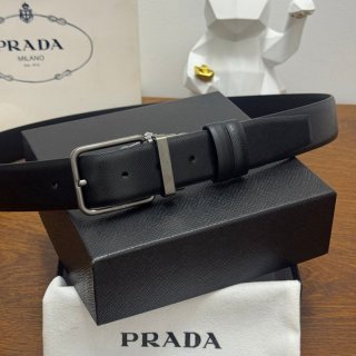 プラダ メンズ ベルト 3.5cm プラダ メンズ ベルト 3.5cm