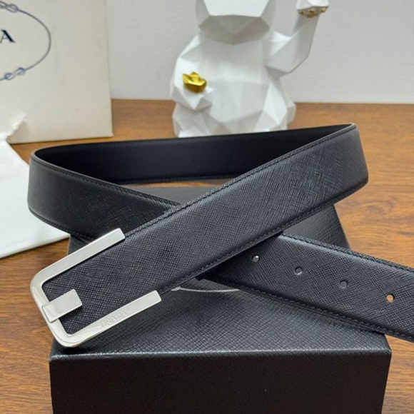 プラダ メンズ ベルト 4.0cm プラダ メンズ ベルト 4.0cm