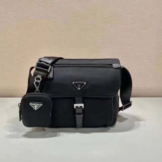 PRADA 1BD994 ナイロンブリーフケース 小バッグ付き サイズ:25x22x10cm PRADA 1BD994 ナイロンブリーフケース 小バッグ付き サイズ:25x22x10cm