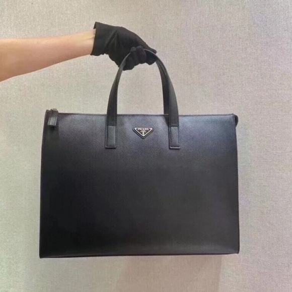 PRADA 2VG039 十字紋ブリーフケース サイズ:40x30cm PRADA 2VG039 十字紋ブリーフケース サイズ:40x30cm