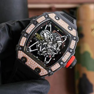 RICHARD MILLE RM055 バッバワトソン 人工ダイヤ埋め込み 高品質 RICHARD MILLE RM055 バッバワトソン 人工ダイヤ埋め込み 高品質