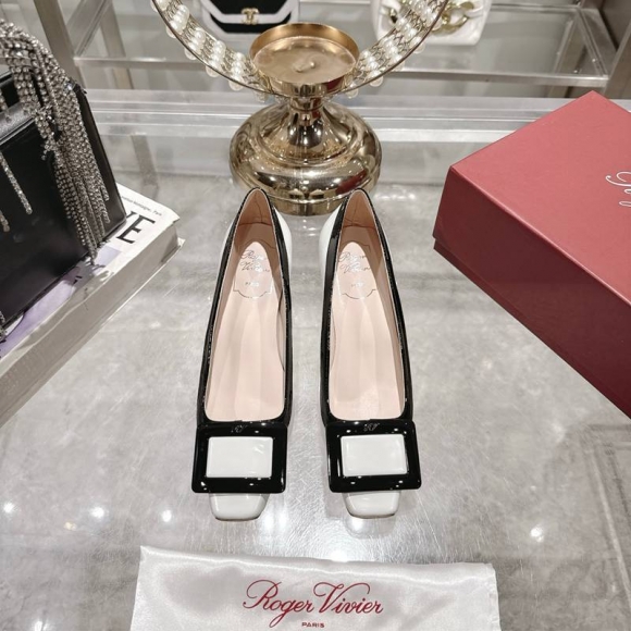 【ROGERVIVIER】トロンペットヒールパンプスレディース 【ROGERVIVIER】トロンペットヒールパンプスレディース
