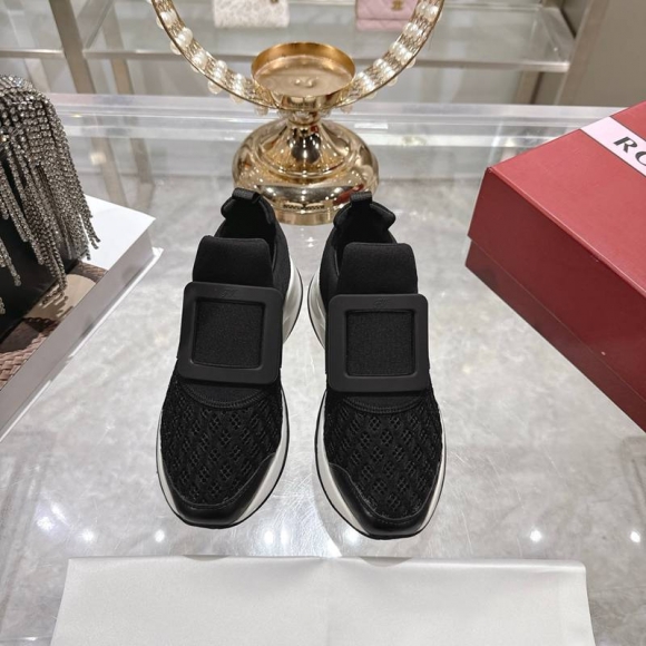 【ROGERVIVIER】25RVスニーカーレザースニーカーレディース 【ROGERVIVIER】25RVスニーカーレザースニーカーレディース