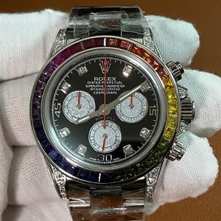 ROLEX デイトナ 116599 RBOW レインボー 偽物N品 ROLEX デイトナ 116599 RBOW レインボー 偽物N品