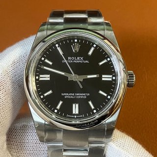 ROLEX M126000 オイスターパーペチュアル 36mm ブラック 2836搭載 ROLEX M126000 オイスターパーペチュアル 36mm ブラック 2836搭載