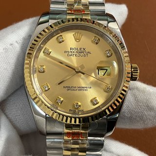 ROLEX 116233 デイトジャスト 36mm シャンパン 砲金 ROLEX 116233 デイトジャスト 36mm シャンパン 砲金