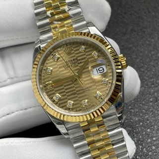 ROLEX 126233 デイトジャスト 36mm シャンパンフルーテッド ROLEX 126233 デイトジャスト 36mm シャンパンフルーテッド