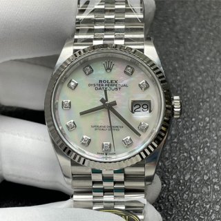 ROLEX 126234NG CLEAN工場 36mm ホワイトシェル 本物級コピー ROLEX 126234NG CLEAN工場 36mm ホワイトシェル 本物級コピー