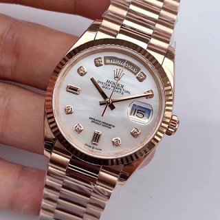ROLEX 128235NA デイデイト 36mm ホワイトシェル 贈り物 ROLEX 128235NA デイデイト 36mm ホワイトシェル 贈り物