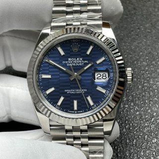 ROLEX M126334 CLEAN製 41mm ブルーフルーテッド 高精度 ROLEX M126334 CLEAN製 41mm ブルーフルーテッド 高精度