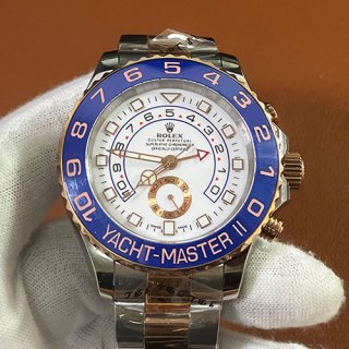 ROLEX 116681 ヨットマスター II 新型 コンビ ホワイト 21600振動 ROLEX 116681 ヨットマスター II 新型 コンビ ホワイト 21600振動