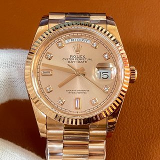 ROLEX 128235A デイデイト 36mm ロゼダイヤ 送料無料 ROLEX 128235A デイデイト 36mm ロゼダイヤ 送料無料