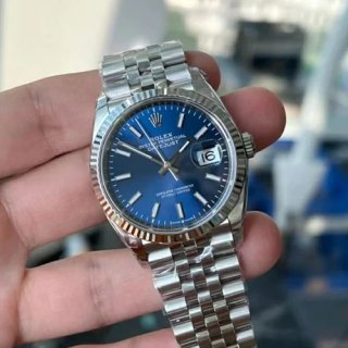 ROLEX M126234 デイトジャスト 36mm ブルー 自動巻き 2024日本好評 ROLEX M126234 デイトジャスト 36mm ブルー 自動巻き 2024日本好評