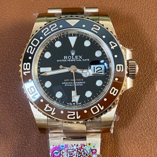 ROLEX GMTマスター II 126715CHNR CLEAN製 ブラック/ブラウン ROLEX GMTマスター II 126715CHNR CLEAN製 ブラック/ブラウン