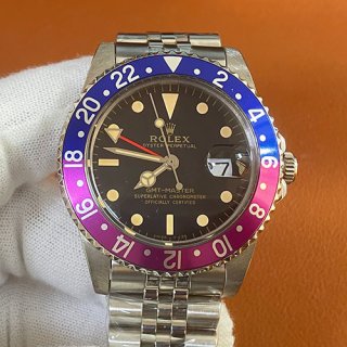 ROLEX GMTマスター Ref.1675 サークルミラーダイヤル ROLEX GMTマスター Ref.1675 サークルミラーダイヤル