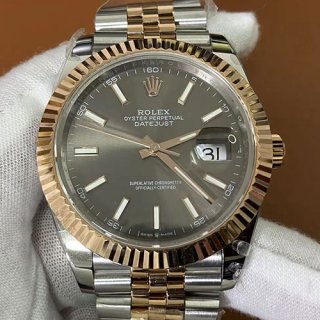 ROLEX 126331 デイトジャスト 41mm グレー 最高級ブランドコピー ROLEX 126331 デイトジャスト 41mm グレー 最高級ブランドコピー