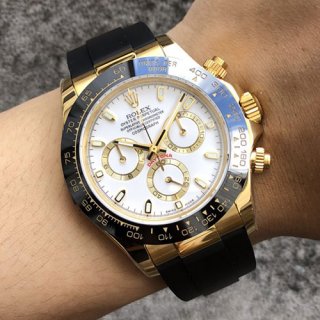 ROLEX デイトナ M116518LN 40mm ホワイト イエローゴールド ROLEX デイトナ M116518LN 40mm ホワイト イエローゴールド