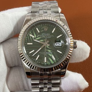 ROLEX 126334 デイトジャスト 41mm グリーンパーム 売買簡単 ROLEX 126334 デイトジャスト 41mm グリーンパーム 売買簡単