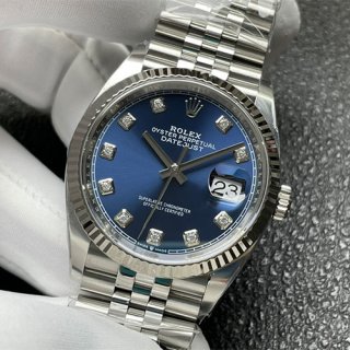 ROLEX 126234G CLEAN製 36mm ブルー 10Pダイヤ 人気No.1 ROLEX 126234G CLEAN製 36mm ブルー 10Pダイヤ 人気No.1