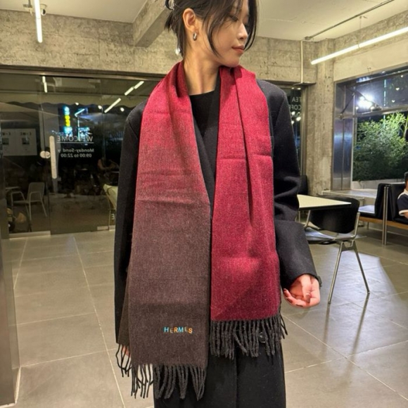 エルメス めったに見ない優しい色合い 35 x 180cm エルメス めったに見ない優しい色合い 35 x 180cm