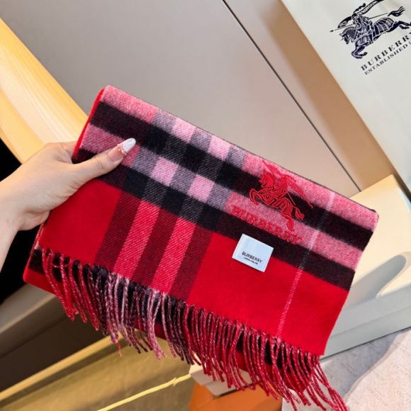 バーバリー クラシックチェックカシミヤスカーフ 30x180 バーバリー クラシックチェックカシミヤスカーフ 30x180