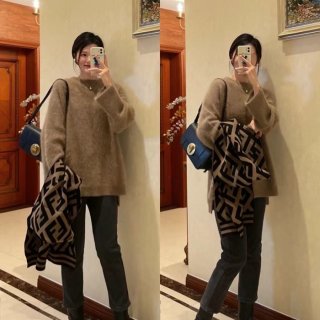 フェンディ ニットウールスカーフ 190 35cm フェンディ ニットウールスカーフ 190 35cm