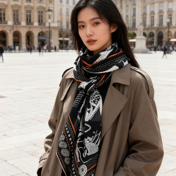 エルメス カシミヤ新作。両面同色。立体パターン。70%カシミヤ30%シルク 140cmx140cm エルメス カシミヤ新作。両面同色。立体パターン。70%カシミヤ30%シルク 140cmx140cm