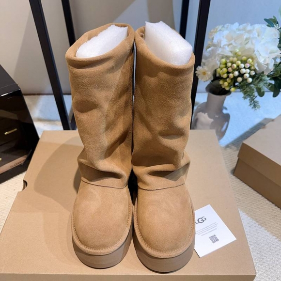 【UGG】雪国ブーツフォールディングブーツウールブーツレディース 【UGG】雪国ブーツフォールディングブーツウールブーツレディース