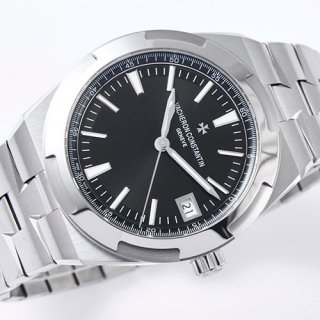 VACHERON CONSTANTIN 4500V/110A-B483 MKS製 オーヴァーシーズ 41mm ブラック 優れた品質