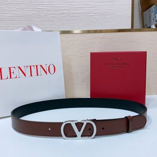 ヴァレンティノ メンズ ベルト Vロゴ 3cm ヴァレンティノ メンズ ベルト Vロゴ 3cm