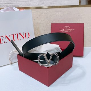 ヴァレンティノ メンズ ベルト Vロゴ 3cm ヴァレンティノ メンズ ベルト Vロゴ 3cm