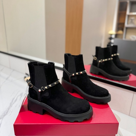 【VALENTINO】VLOGOブーツレディース 【VALENTINO】VLOGOブーツレディース