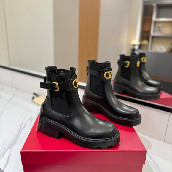 【VALENTINO】VLOGOブーツレディース 【VALENTINO】VLOGOブーツレディース