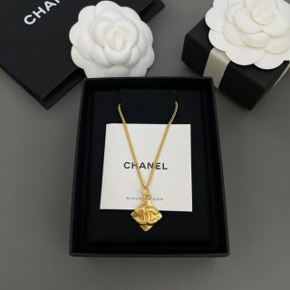ネックレス C ヴィンテージダイヤモンドパターンネックレス — 時代を超える魅力、投資価値あり